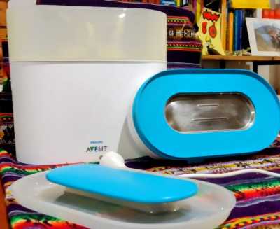esterilizador para 6 mamaderas AVENT